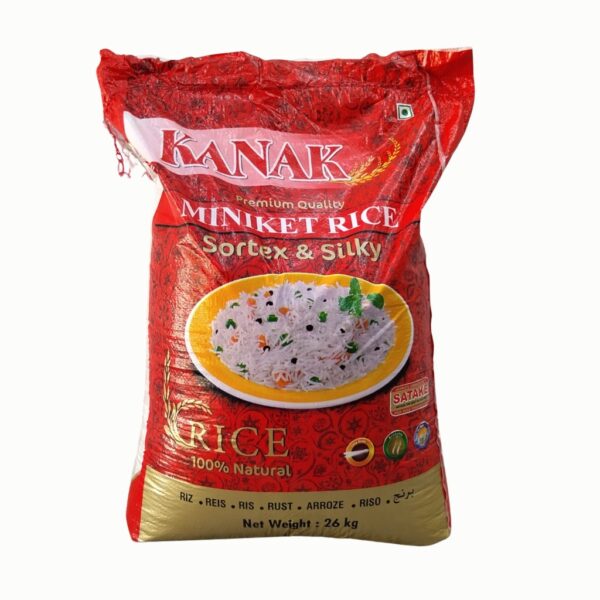 कनक मिनीकेट चावल 26KG.